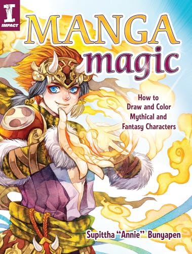 Manga Magic: How to Draw and Color Mythical and Fantasy Characters